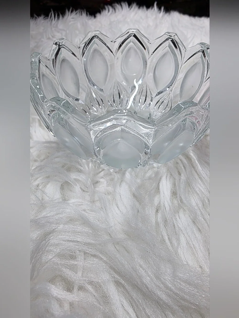 Clear Glass Decorative Bowl - Home Accents